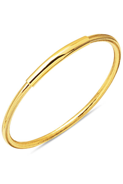 Bilezikci Balıksırtı İtalyan 14 Ayar Altın Künye