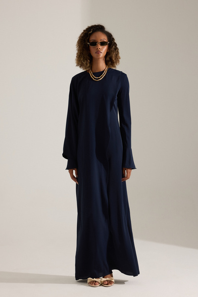 BETTY & SAM JULY LACİVERT 2'Lİ SET ELBİSE