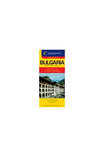 Editura Cartographia Harta rutiera Bulgaria