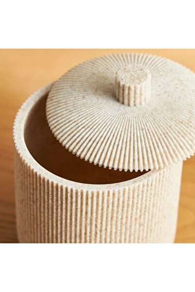 Home Centre Gourami Cotton Jar