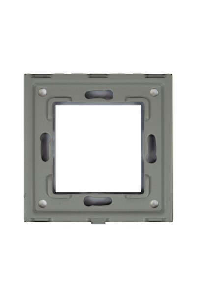 PNI Single frame RM101W made of glass for sockets