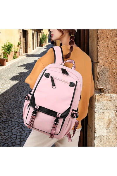 OEM Ghiozdan/rucsac pentru scoala sau calatorii, 45 x 30 x 15 cm, ZY-2544