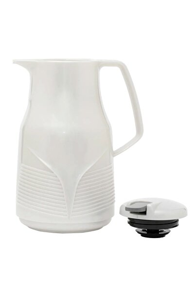 RHINESTONE thermos, 1 liter, thermal glass inner shell, plastic outer shell - silver