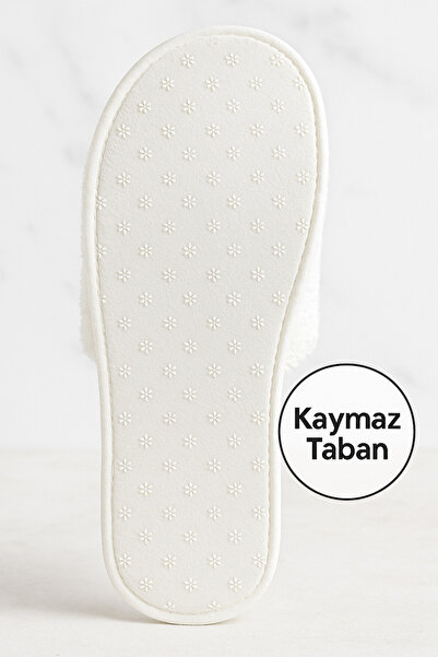 Febros Απαλές μάλλινες παντόφλες για επισκέπτες, καθημερινές αντιολισθητικές παντόφλες, καθημερινές παντόφλες για το σπίτι, παντόφλες νυφικού πακέτου προίκασης