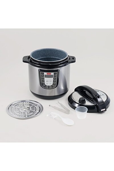 Alberto stainless steel electric pressure cooker 10L, 1600W