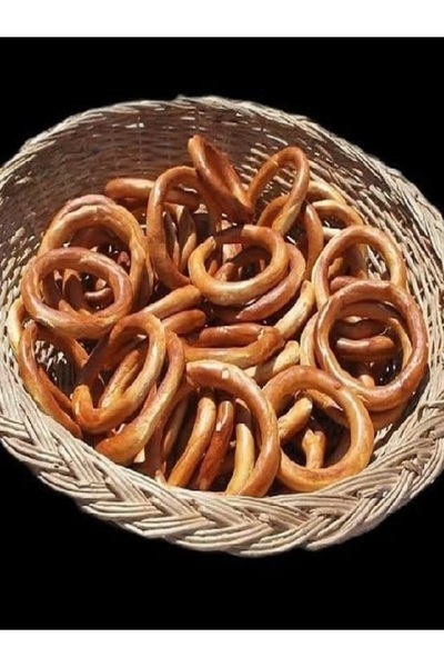 BLUEST SHOP Meşhur Çayeli Rize Susamsız Simit (25 Adet)