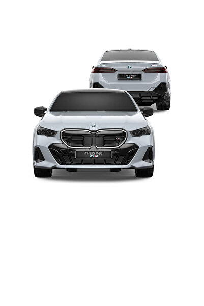 H.H.M ŞENVER TİCARET BMW 5 Serisi i5 M60 1:24 Ölçek Uzaktan Kumandalı Araba Gri