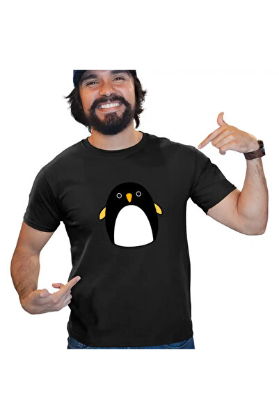 OEM Мъжка тениска Squishmallows Penguin Antarctica