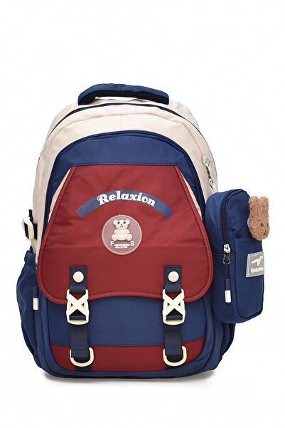 ELATAE Waterproof Fabric Children's Multi-Eye Orthopedic Backpack School Bag 1511