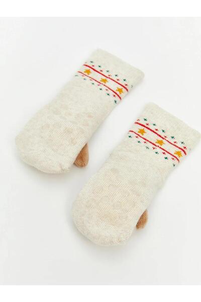 LC Waikiki LCW Kids Hayvan Figürlü Erkek Çocuk Ev Çorabı (W5)