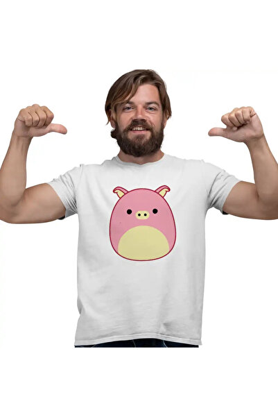 OEM Tricou Barbati Squishmallows Porc Ferma