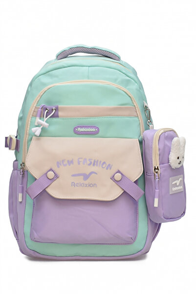 ELATAE Waterproof Fabric Children's Multi-Eye Orthopedic Backpack School Bag 1513