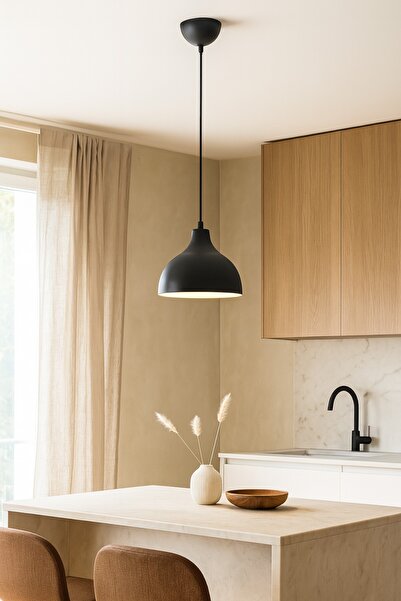 LEGACY Rima Siyah içi Beyaz Renk Modern Tasarım Metal Sıvama Mutfak - Cafe - ...