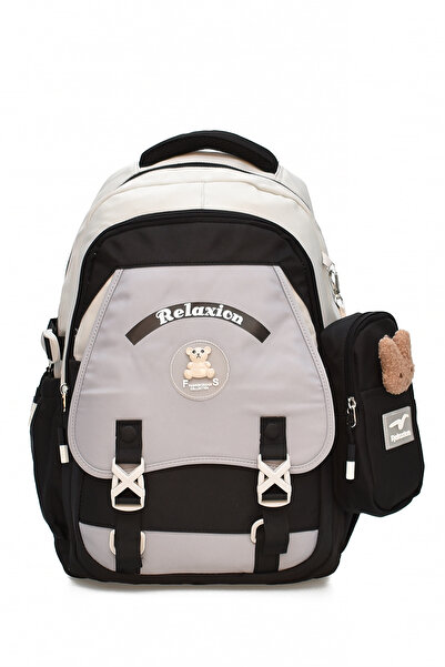 ELATAE Waterproof Fabric Children's Multi-Eye Orthopedic Backpack School Bag 1511