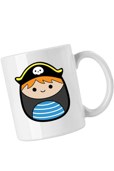 OEM Cana Squishmallows Pirat Marinar