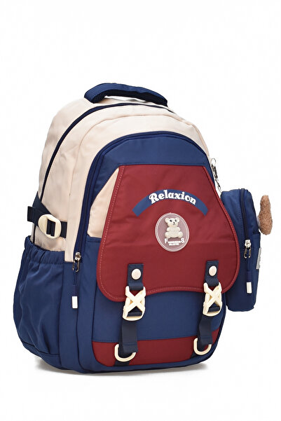 ELATAE Waterproof Fabric Children's Multi-Eye Orthopedic Backpack School Bag 1511