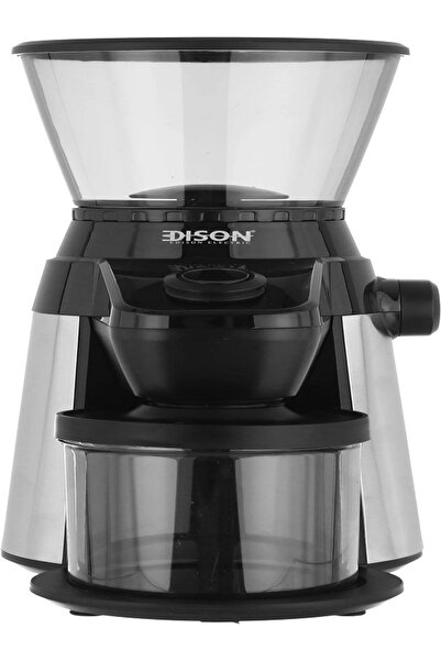 Edison CG9129-GS Coffee Grinder, 150 Watt, 350g - Black Silver