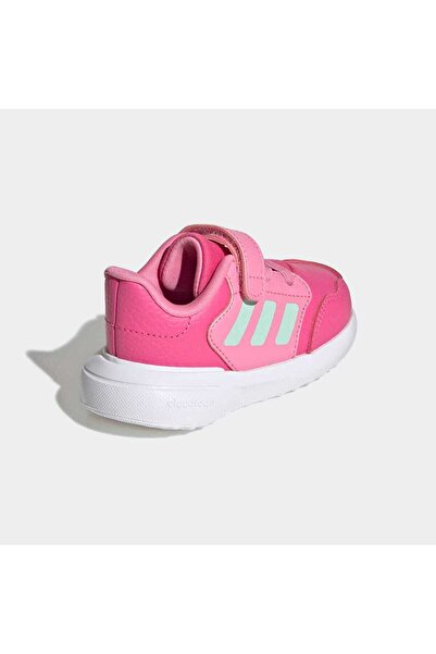 adidas Adidas Girls' Logo Detail Running Shoes with Hook and Loop Closure - Tensaur Run 3.0 EL