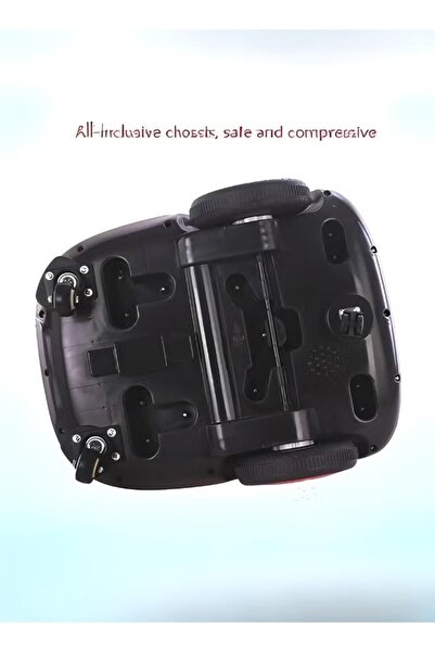 Primo Plus Electric scooter for children, four-wheel electric scooter with double drive, music and light