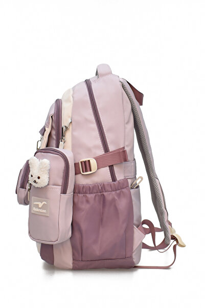 ELATAE Waterproof Fabric Children's Multi-Eye Orthopedic Backpack School Bag 1514