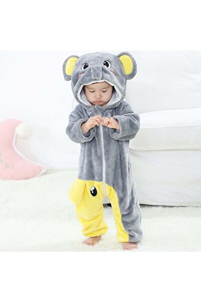 WildFashion Kigurumi pajamas for babies, jumpsuit type, made of soft and fluffy material CLD149-189