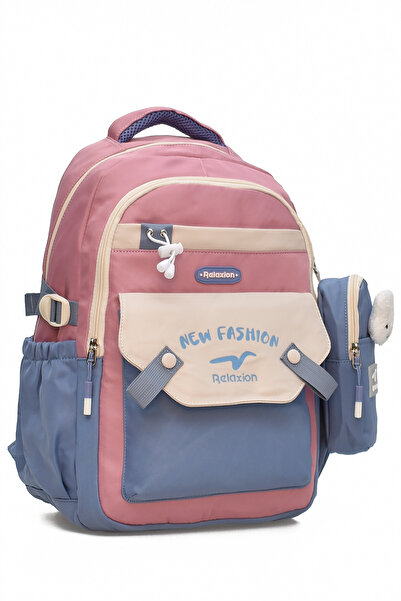 ELATAE Waterproof Fabric Children's Multi-Eye Orthopedic Backpack School Bag 1513