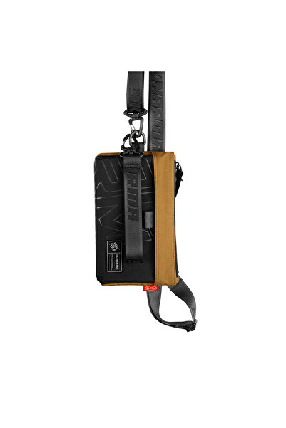 Skinarma Clutch Jager Crossbody Bag with Neck Strap Brown