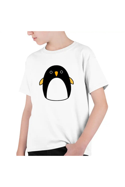 OEM Tricou Copii Baieti Squishmallows Pinguin Antartica