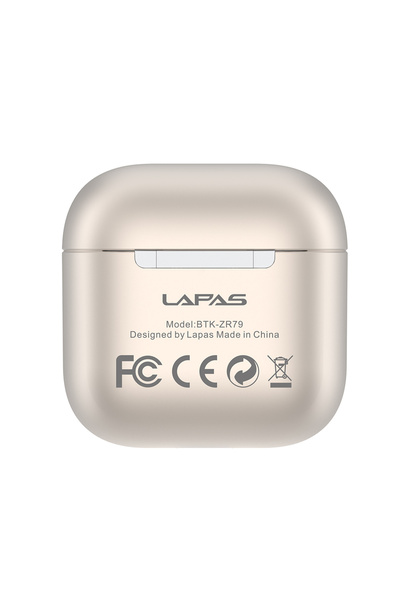 Lapas BTK-ZR79 TWS Kulak İçi Bluetooth Kulaklık v5.3 Gold