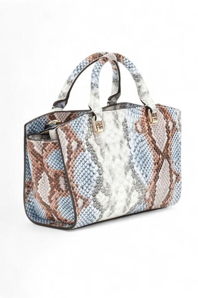 Guess Queensland Blue-Multicolor Women's Handbag Hwkg9655760
