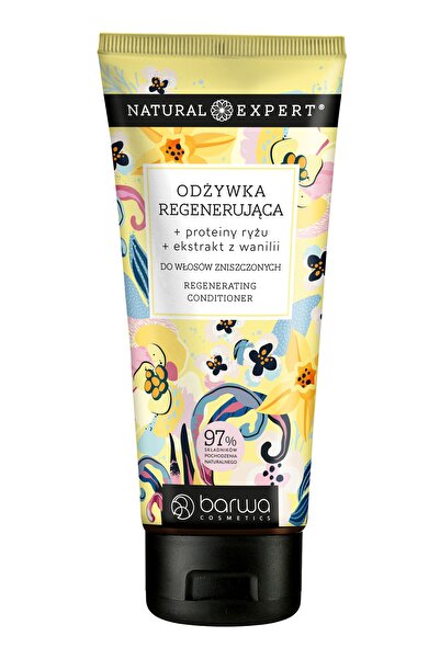 Barwa Cosmetics Balsam de par cu proteine din orez si extract de vanilie Barw...