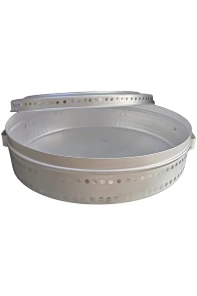 SAQOWARE Alsaqer Aluminium Kubbos Dabba | Traditional Arabic Bread Box | Regag Storage | Arabic Brea