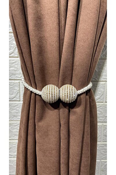 Helezoni Magnetic Curtain Holder Bracol Stone Premium Series Curtain Accessory 1 Piece