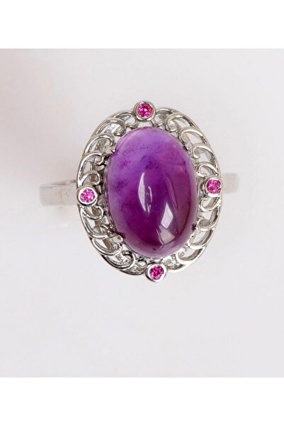 Taş-Mir خاتم حجر الجمشت قابل للتعديل