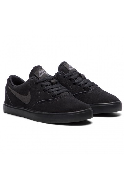 Nike Nike, SB Check Suede Sneakers, Black