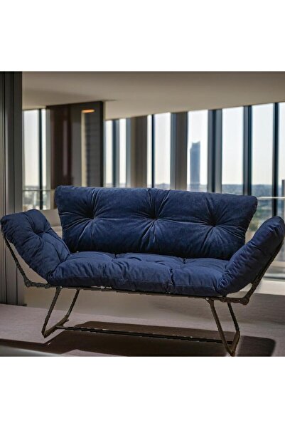 AVYNA Yatak Olabilen Mekanizmalı İkili Kanepe | Kolları Açılan, Modern ve Fonksiyonel Yataklı Koltuk