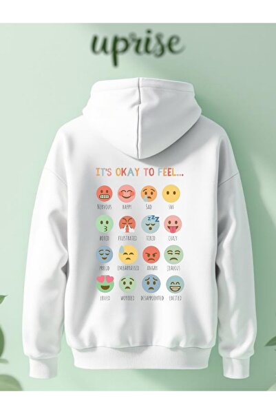 Vordevia Φούτερ Mood με τύπωμα Cotton 3 Thread O oversized