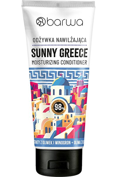 Barwa Cosmetics Balsam par hidratant SUNNY GREECE cu extract de masline si st...