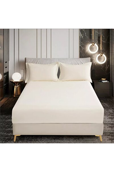 Home Centre DONETELLA 3-Piece Queen Fitted Sheet SET- 150x200 cm