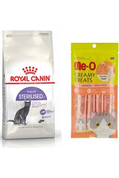 Royal Canin Sterilised 37 Kısırlaştırılmış Kedi Maması 2 kg + Meo Somonlu Ödül