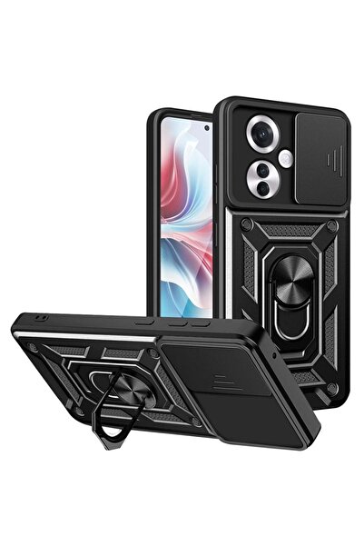 SKYDDAR INNOVATION Husă pentru Oppo Reno11 F, CamShield, inel magnetic, set a...