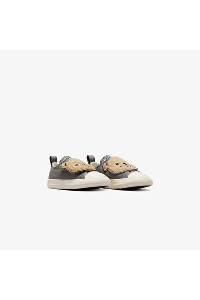 Converse Chuck Taylor All Star One Strap Bebek Gri Sneaker
