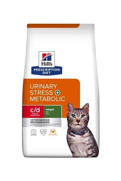 Hill's Prescriptiondiet C/d Multicare Stress + Metabolickedi Maması 3 kg