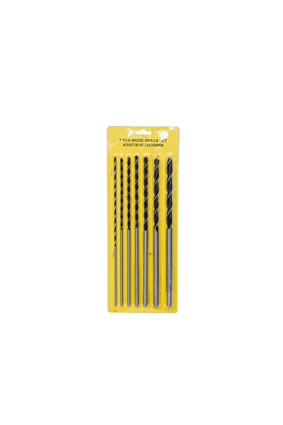 Z-Tools Set of 7 wood spirals, 4-5-6-7-8-10-12mm ZLN6019