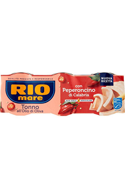 RIO MARE Ton picant in ulei de masline Rio mare 3X65g