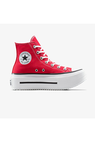 Converse Chuck Taylor All Star Lift Double Stack Platform Unisex Kırmızı Sneaker