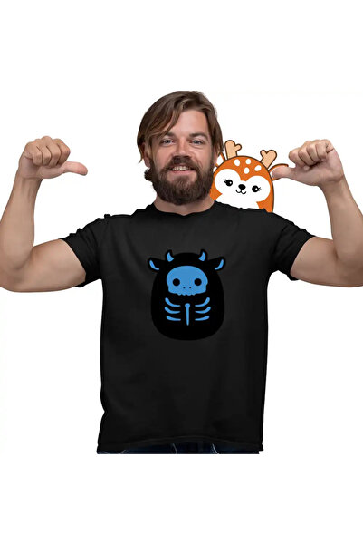 OEM Men's T-Shirt Squishmallows Skeleton Halloween