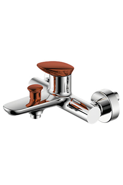 Turkuaz Bathroom Faucet, Olive, Rose