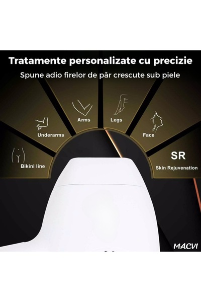 MACVI Macvi® IPL professional hair removal device Pulsed light technology