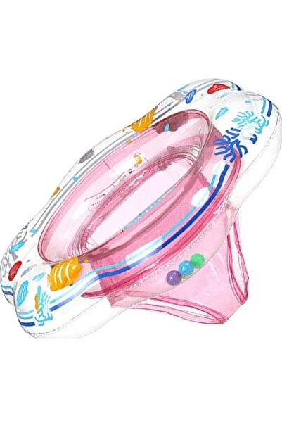 MACVI Macvi® Swimming Ring for children 6-36 months with comfortable backrest, 52 cm, safe and ergonomic design, Pink